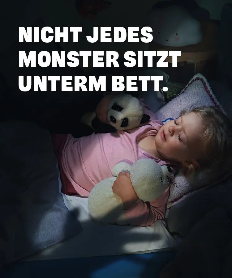 Nicht jedes Monster sitzt unterm Bett. | We Protect Kids